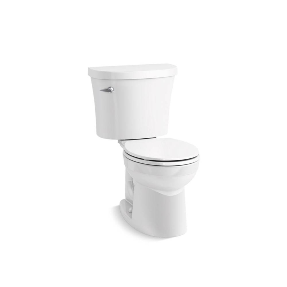 Kingston™ Two-piece round-front toilet, 1.28 gpf