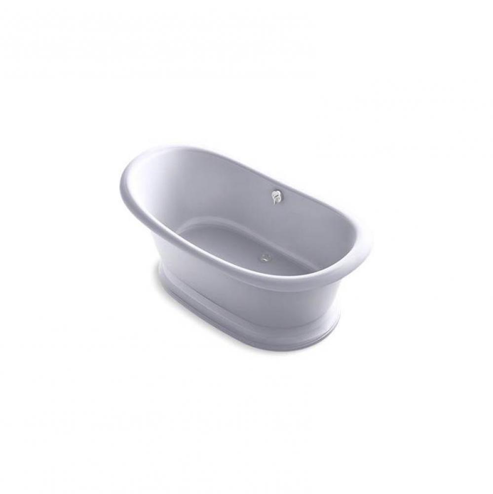 Artifacts™ 66-1/8'' x 32-1/2'' freestanding bath with Lavender Grey exterior
