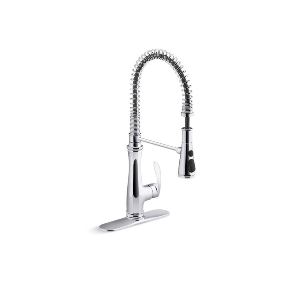 Bellera® Semi-professional kitchen sink faucet with three-function sprayhead