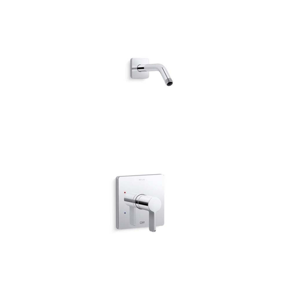 Parallel® Rite-Temp® shower trim kit, without showerhead