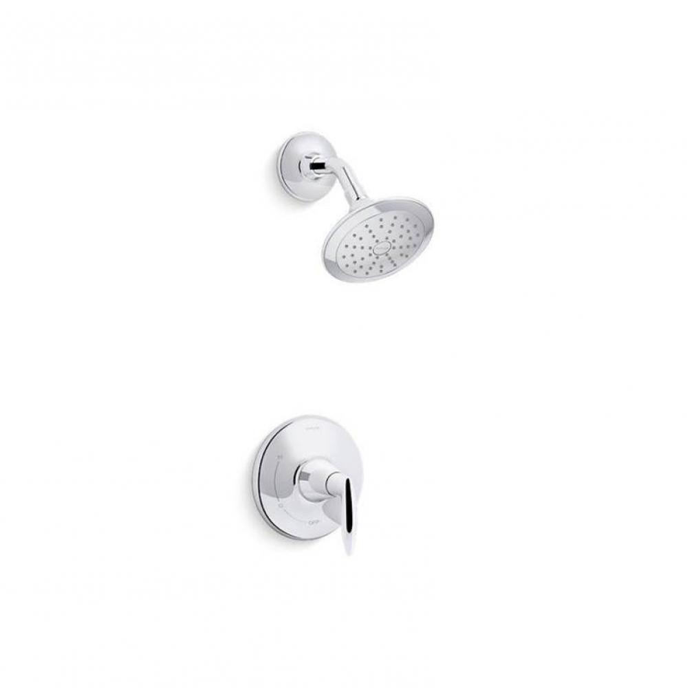 Alteo® Rite-Temp® shower trim with lever handle and 1.75 gpm showerhead
