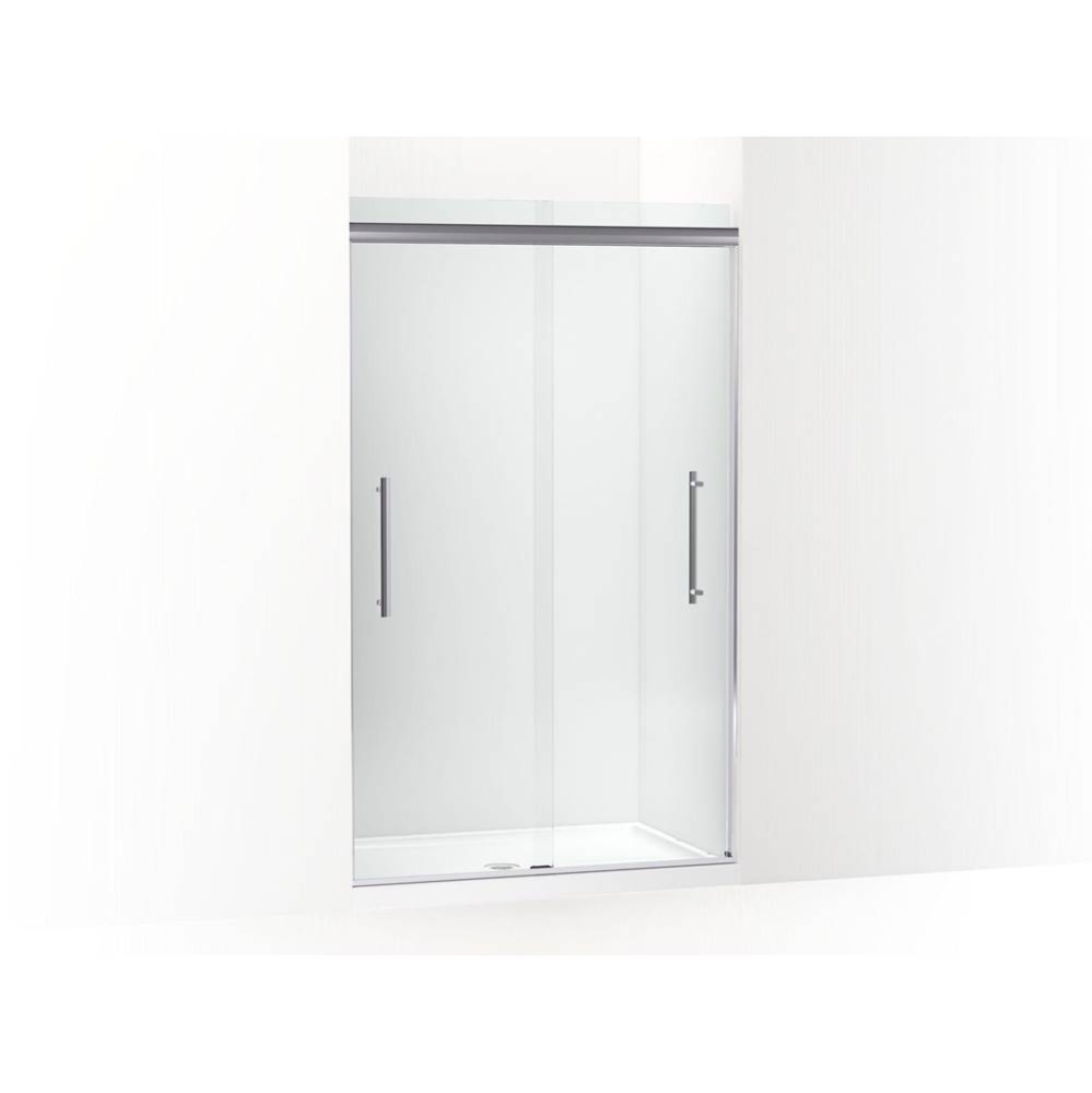 Pleat® Frameless sliding shower door, 79-1/16'' H x 44-5/8 - 47-5/8'' W,