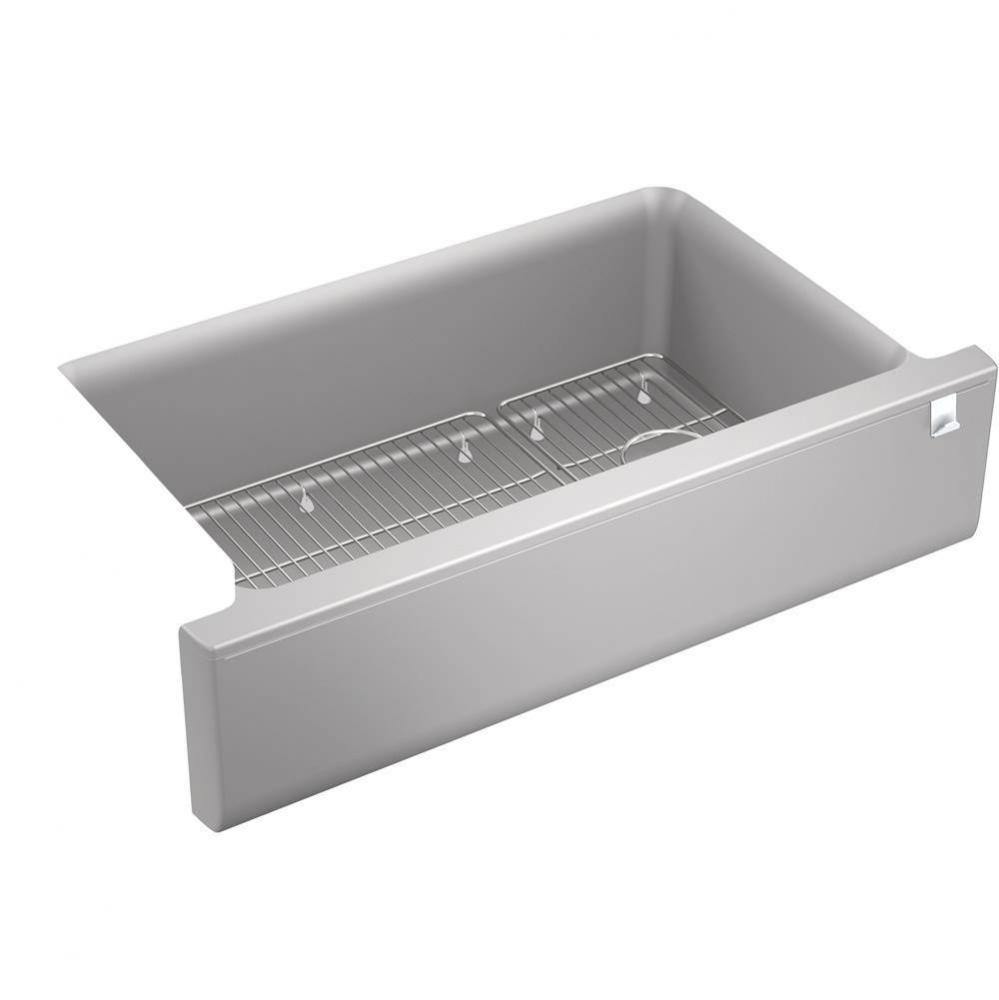 Cairn® 34'' undermount single-bowl farmhouse kitchen sink