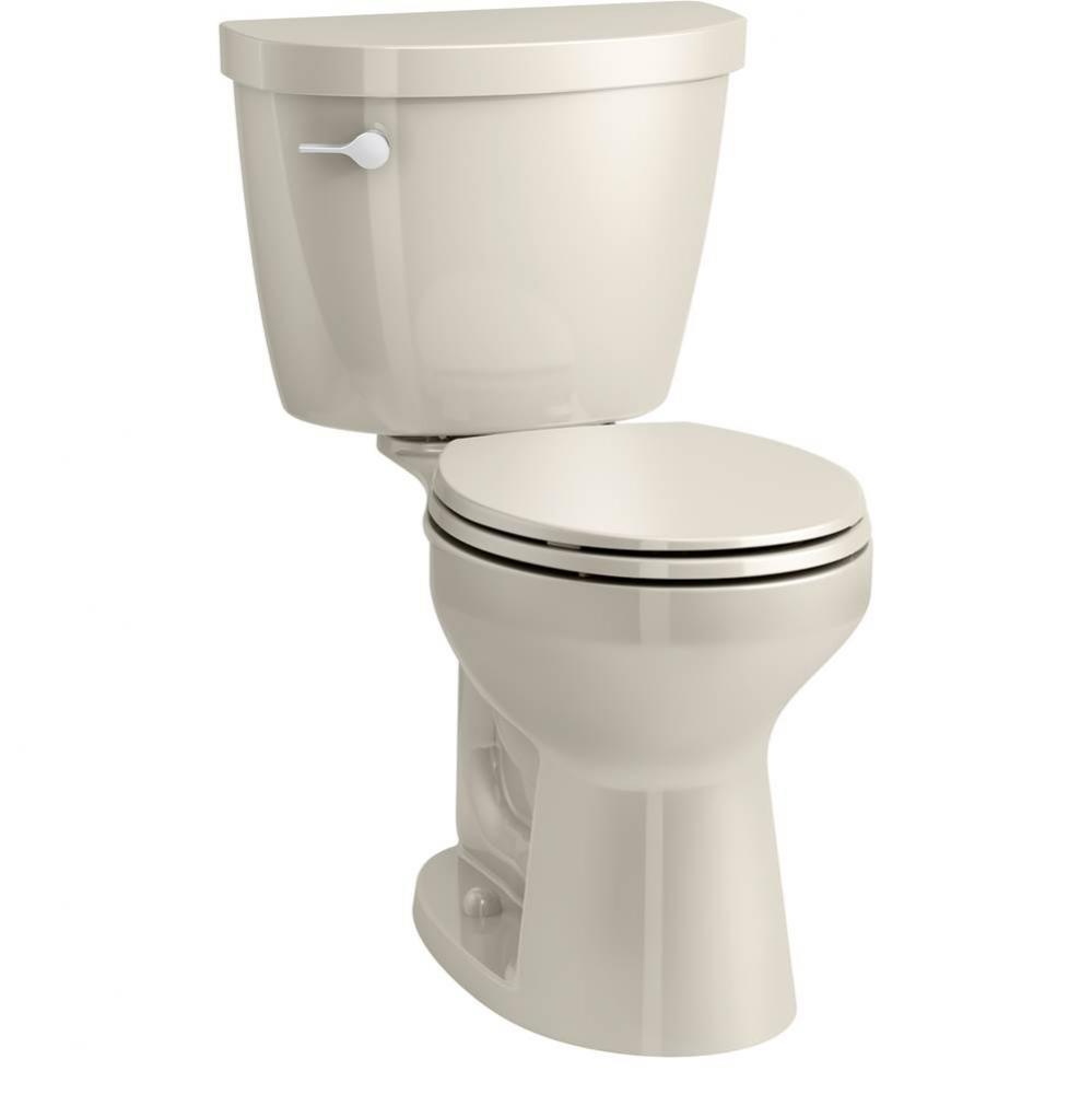 Cimarron Comfort Height Two-Piece Round-Front 1.28 gpf Chair Height Toilet