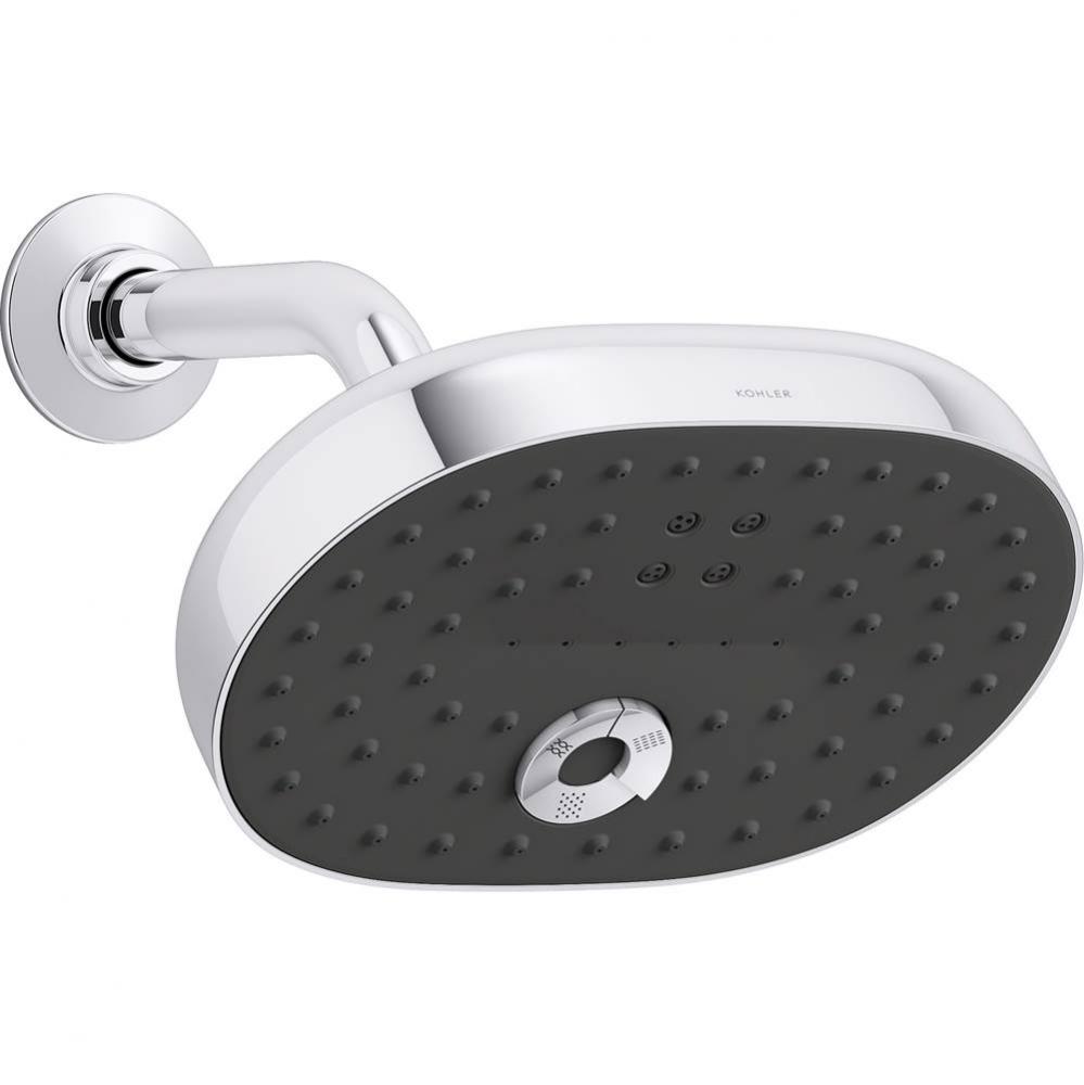 Statement Oval Multifunction 2.5 Gpm Showerhead With Katalyst Air-Induction Technology