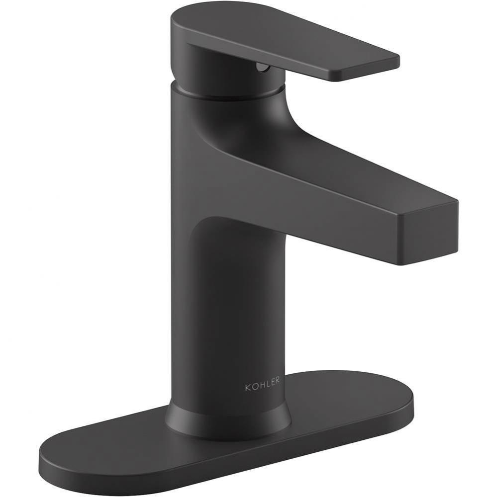 Taut Single-control Lavatory Faucet With Escutcheon