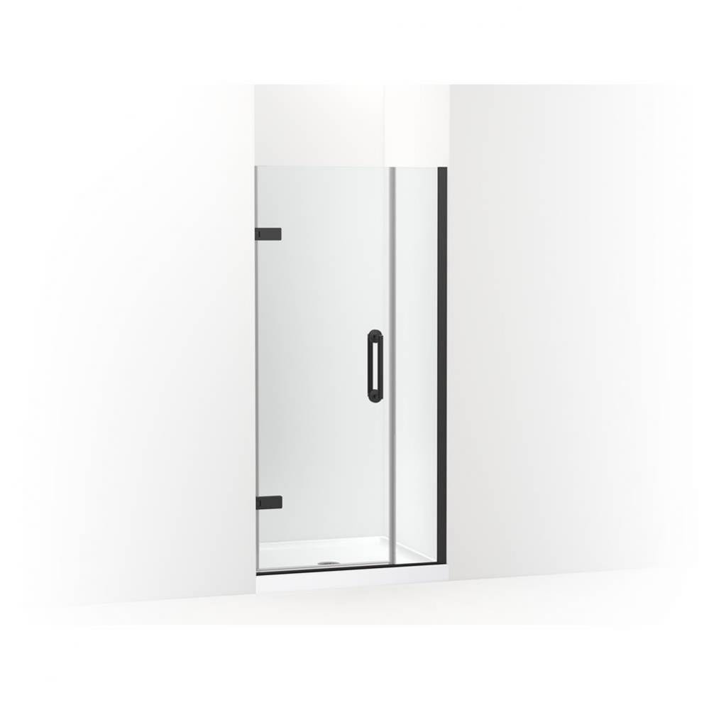 Components™ Frameless pivot shower door, 71-9/16'' H x 33-5/8 - 34-3/8'' W,