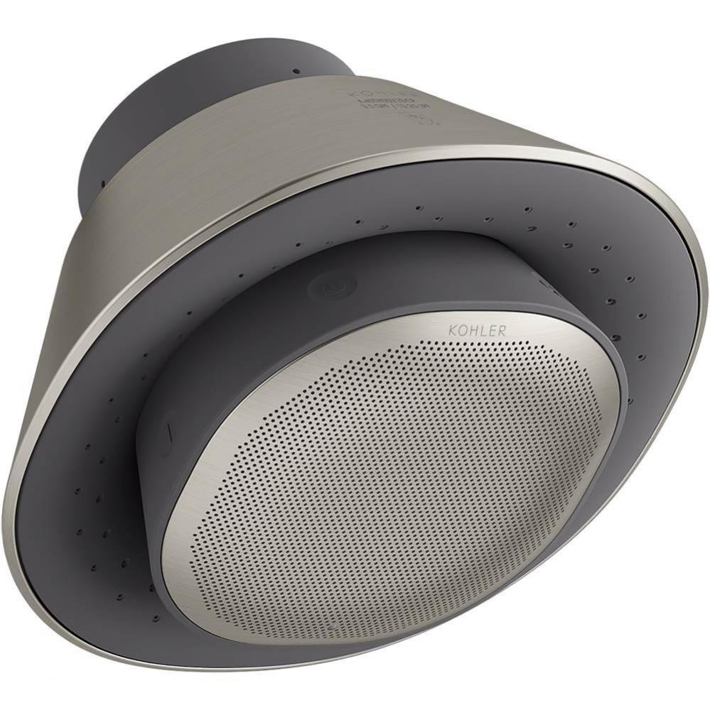 Moxie® 2.5 gpm showerhead and wireless speaker