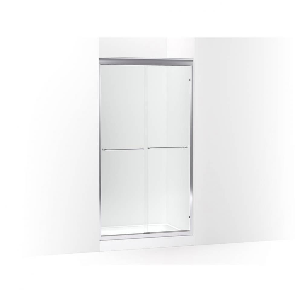 Fluence® 37'' - 40'' W x 75-23/32'' H sliding shower door with