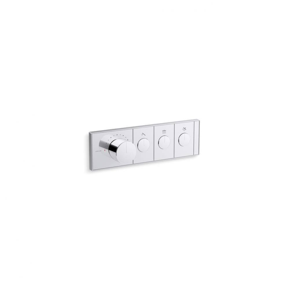 Anthem® Three-outlet recessed mechanical thermostatic valve control