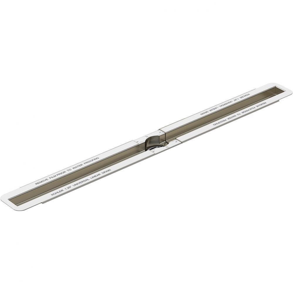 1-1/4'' x 36''-60'' linear drain channel