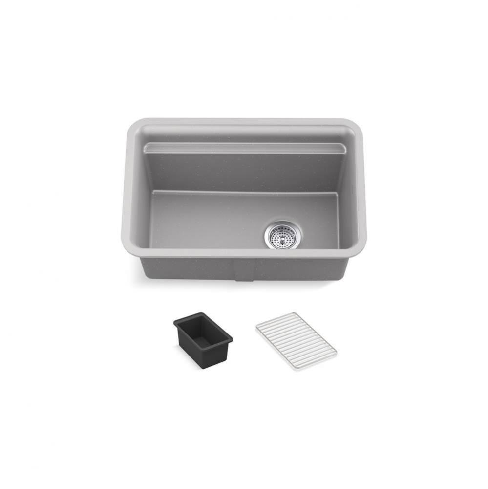 Cairn® 27-1/2'' undermount single-bowl utility sink