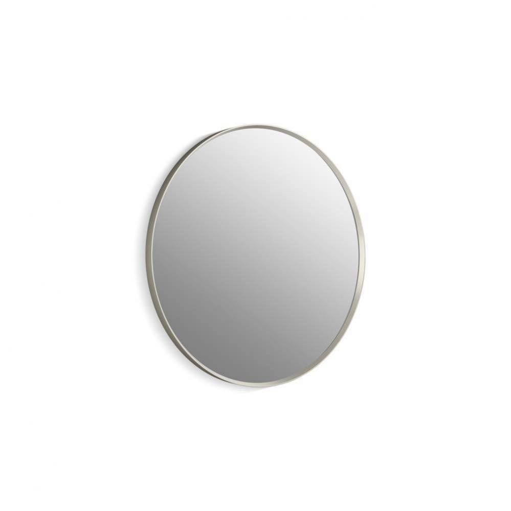 Essential 32'' round framed mirror