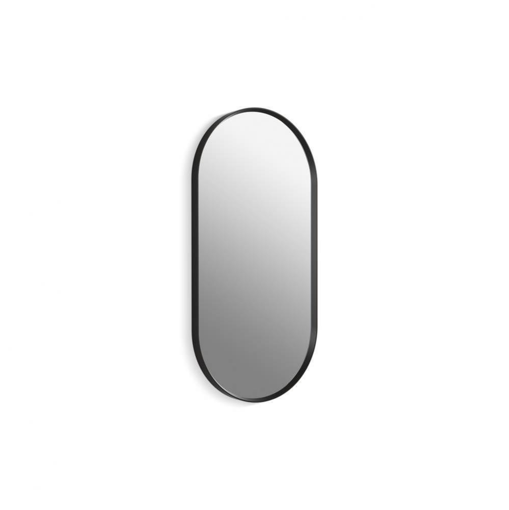 Essential 18'' x 36'' capsule framed mirror