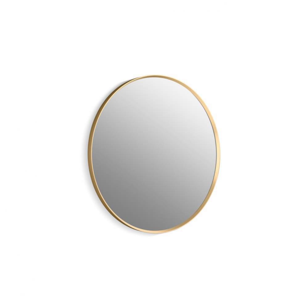 Essential 32'' round framed mirror