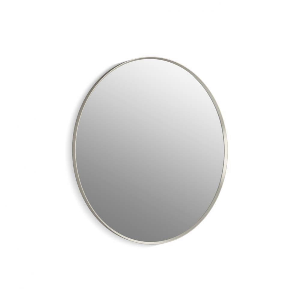 Essential 42'' round framed mirror