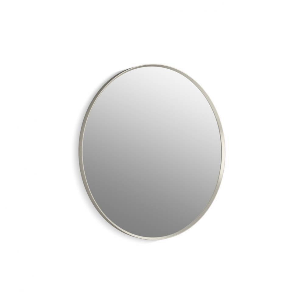 Essential 36'' round framed mirror