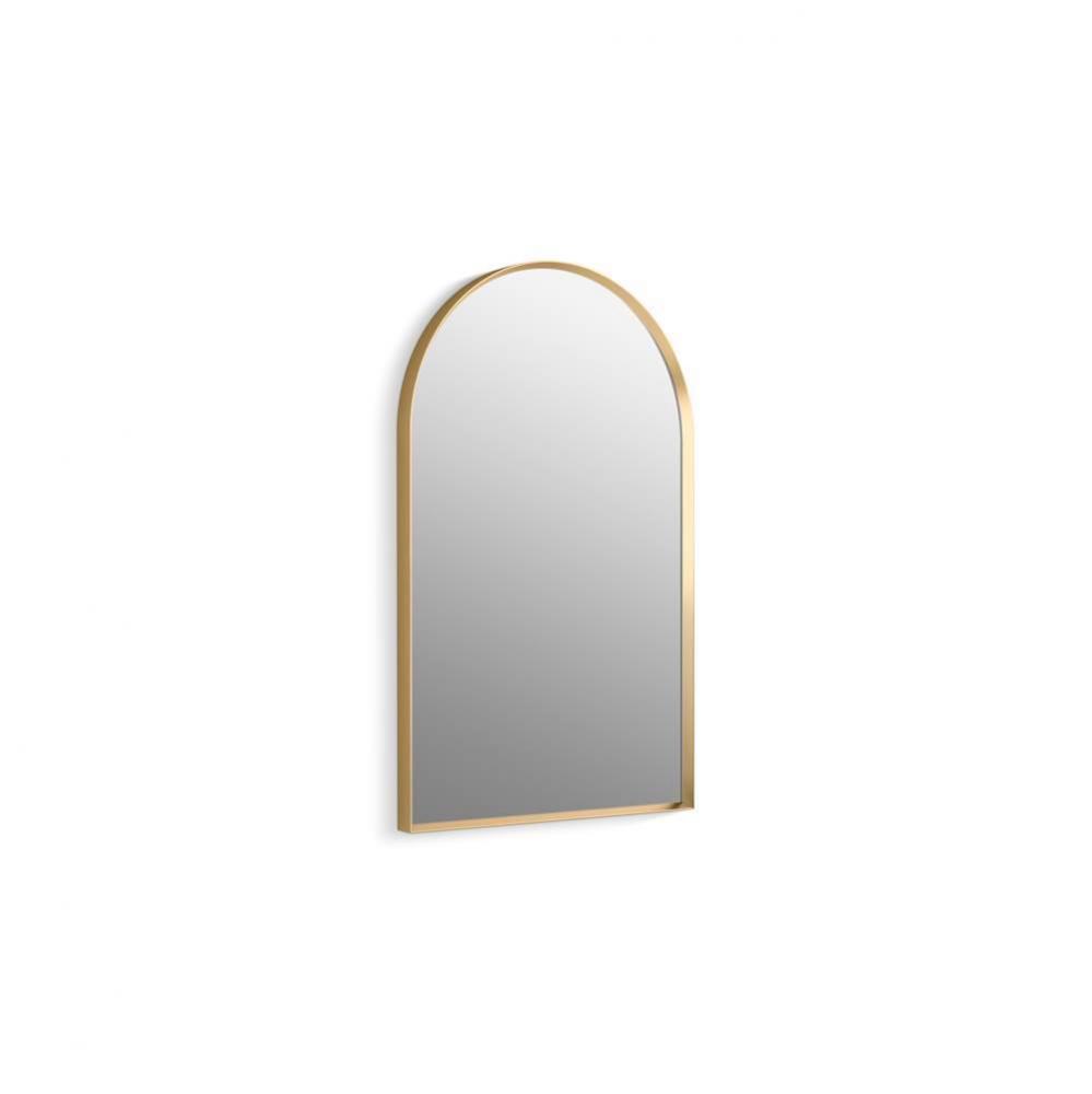 Essential 20'' x 32'' arched framed mirror