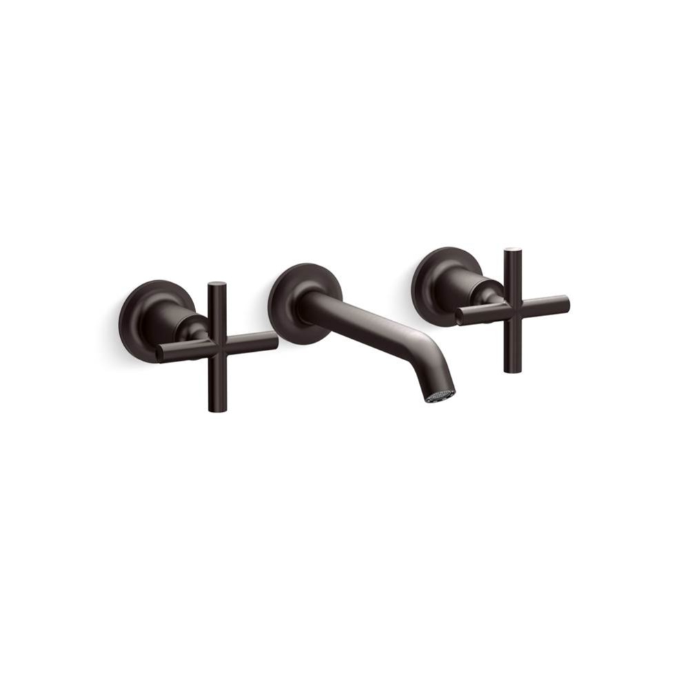 Purist® Wall-Mount Bathroom Sink Faucet Trim With Cross Handles 1.2 GPM
