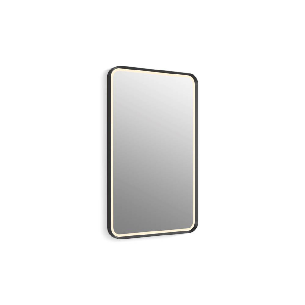 Essential Ultrabright 22 in. X 34 in. Rectangular Lighted Framed Mirror