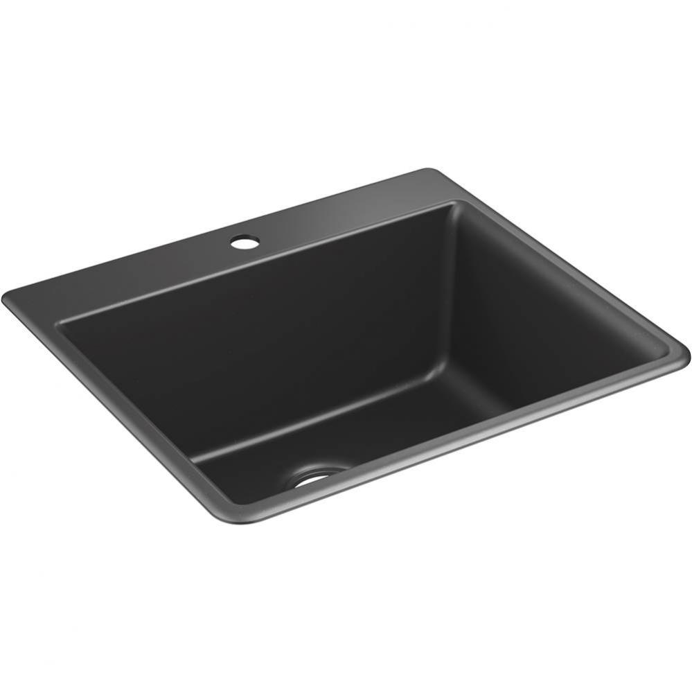 Kennon® 25'' x 22'' x 10-5/8'' Neoroc® top-mount/undermoun