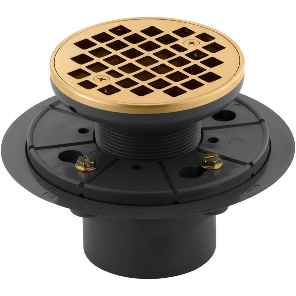 Clearflo Round design tile-in shower drain