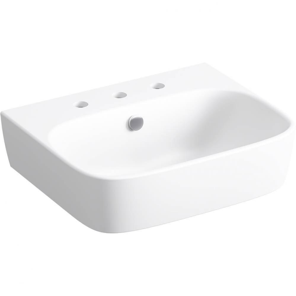 ModernLife® 21-3/4'' rectangular wall-mount bathroom sink