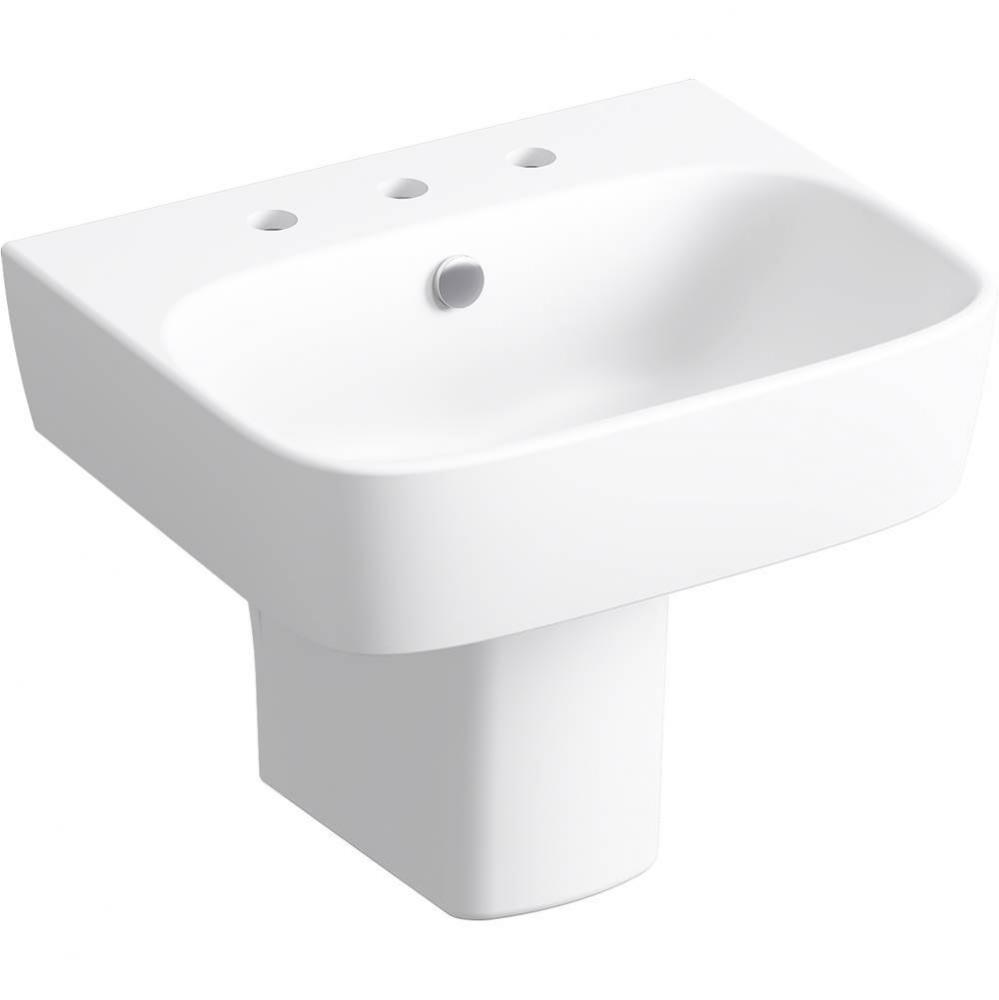 ModernLife® 21-3/4'' rectangular wall-mount bathroom sink