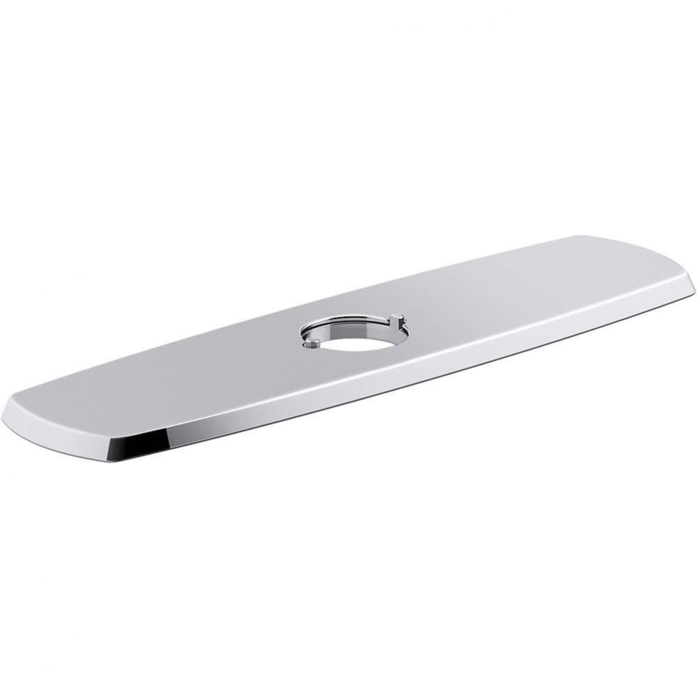 Graze® Three-hole kitchen faucet escutcheon