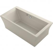 Kohler 24011-W1-96 - Stargaze® 60'' x 34'' freestanding bath with Bask® heated surface an