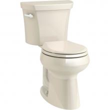 Kohler 5481-U-47 - Highline® Comfort Height® Two piece round front 1.28 gpf chair height toilet with insula