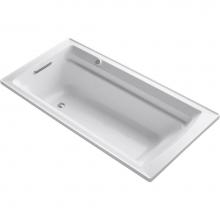 Kohler 1124-GH-0 - Archer® 72'' x 36'' drop-in Heated BubbleMassage™ air bath