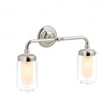 Kohler 72582-SN - Artifacts™ Double Sconce