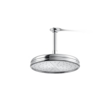Kohler 13693-CP - Traditional 10'' single-function rainhead, 2.5 gpm