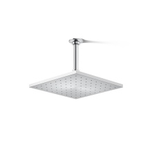Kohler 13696-CP - Contemporary Square 10'' single-function rainhead, 2.5 gpm