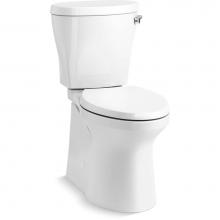 Kohler 20197-RA-0 - Betello® Comfort Height® Two-piece elongated 1.28 gpf chair height toilet with right-han