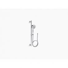 Kohler 22178-G-CP - Purist® 1.75 gpm multifunction handshower kit with Katalyst® air-induction technology