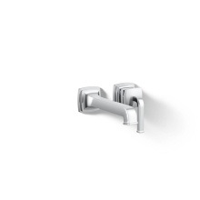 Kohler 26431-4-CP - Riff® Wall-mount single-handle bathroom sink faucet, 1.2 gpm