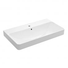 Kohler 2749-1-0 - Vox® Rectangle Vessel bathroom sink with single faucet hole