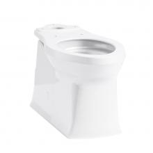 Kohler 4144-0 - Corbelle® Comfort Height® Elongated chair height toilet bowl