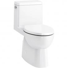 Kohler 78080-0 - Reach™ Comfort Height® One-piece compact elongated 1.28 gpf chair height toilet with Quiet-