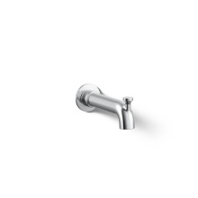 Kohler 35923-CP - Castia™ by Studio McGee Wall-mount bath spout with diverter