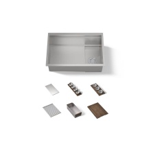 Kohler 37911-WAL-NA - 27-3/4'' undermount single-bowl workstation kitchen sink