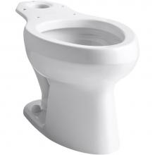 Kohler 4303-SS-0 - Wellworth® toilet bowl with antimicrobial finish, less seat