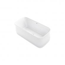 Kohler 8334-0 - Imperator® 65-3/4'' x 31'' freestanding bath with center toe-tap drain