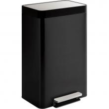 Kohler 20940-BST - 13-gallon stainless steel step trash can