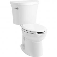 Kohler 25087-0 - Kingston™ Two-piece elongated 1.28 gpf toilet