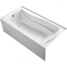 Kohler 1257-GHLA-0 - Mariposa® 72'' x 36'' alcove Heated BubbleMassage™ air bath, left drain
