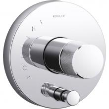 Kohler T78016-8-CP - Components™ Rite-Temp® shower valve trim with diverter and Oyl handle, valve not included