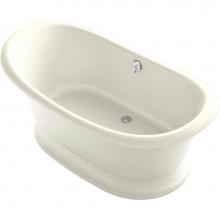 Kohler 21000-B-96 - Artifacts™ 66-1/8'' x 32-1/2'' freestanding bath with Biscuit exterior